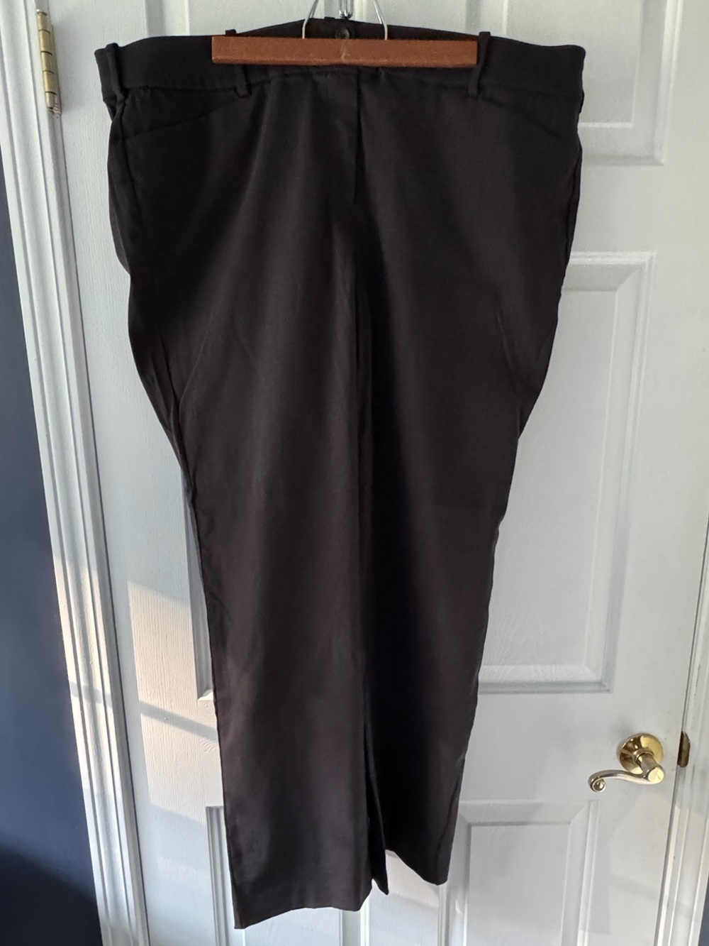 Lane Bryant Black Women's Straight Leg Trousers